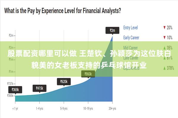 股票配资哪里可以做 王楚钦、孙颖莎为这位肤白貌美的女老板支持的乒乓球馆开业